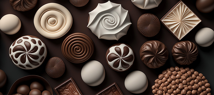 Assorted fancy chocolates